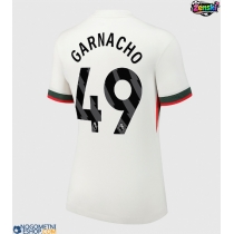 Ženski Nogometni dresi Chelsea Alejandro Garnacho #49 Gostujoči 2025-26 Kratek Rokav